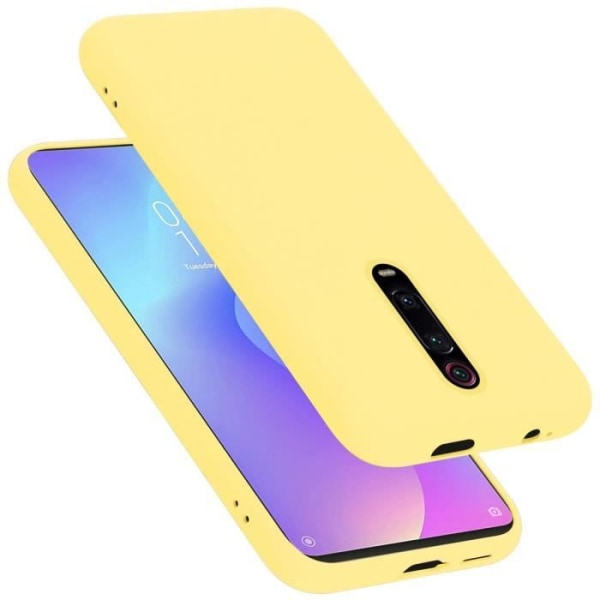 Fodral till Xiaomi Mi 9T / Mi 9T PRO / RedMi K20 / RedMi K20 PRO i LIQUID Yellow Cadorabo Cover Silikon TPU