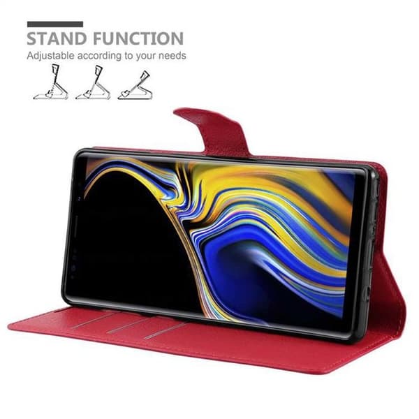 Etui för Samsung Galaxy NOTE 9 i KIRSCHRÖD Röd