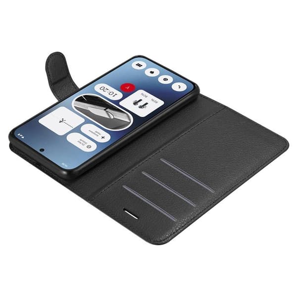 Etui för Nothing Phone 2a i JET BLACK Svart