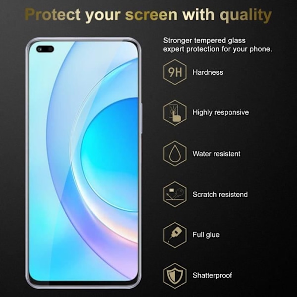 Skyddsglas för Honor 50 LITE - CADORABO - Hög transparens - Härdat skärmglas