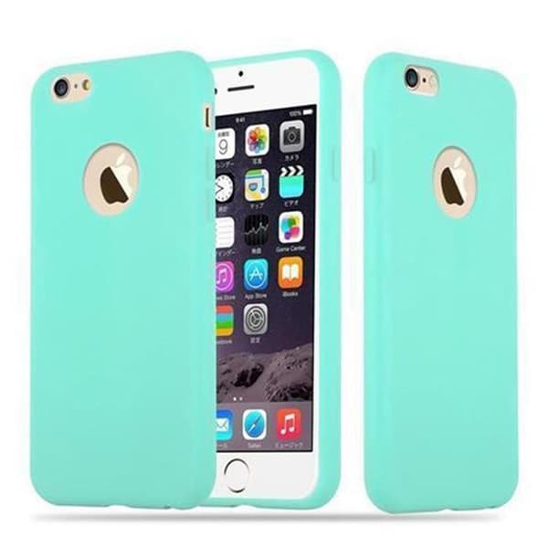 Skyddsfodral för iPhone 6 PLUS / 6S PLUS CANDY BLÅ Stötsäker Silikon Blå