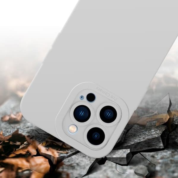 Skyddsfodral för iPhone 13 PRO MAX i FLUID VIT Stötsäker Vit