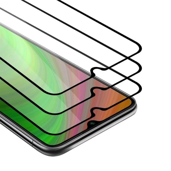 Skyddsglas för Xiaomi Redmi Note 8 - CADORABO - 3x Härdat glas - Osynligt skydd