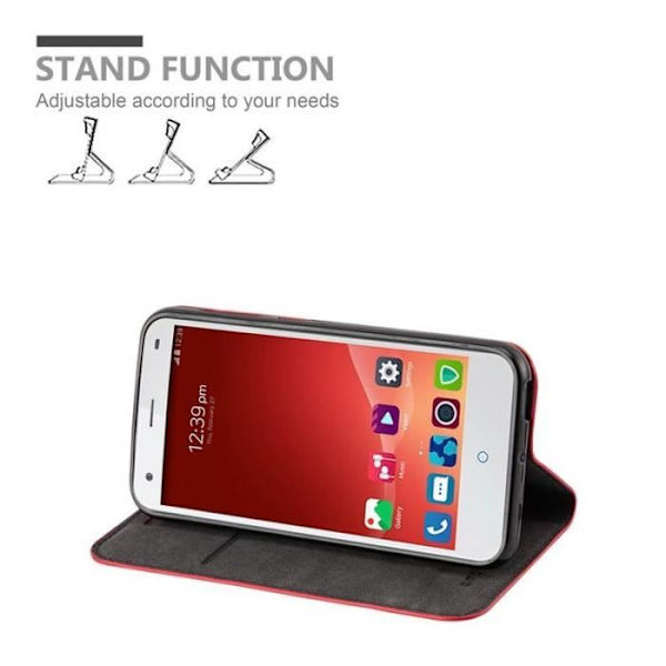 Cadorabo Fodral till ZTE BLADE S6 i APPLE RÖD