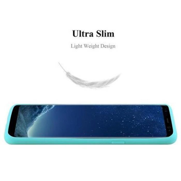 Samsung Galaxy S8-fodral CANDY BLUE Cadorabo DESIGN CANDY-fodral TPU Silikonskyddsfodral Fodral Ultra Slim Bumper