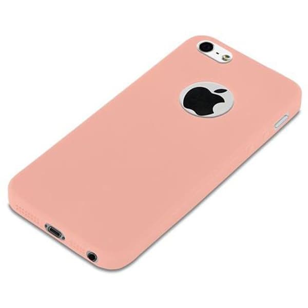 Skyddsfodral för iPhone 5 / 5S / SE 2016 CANDY ROSE VIF Stötskydd Silikon Ros