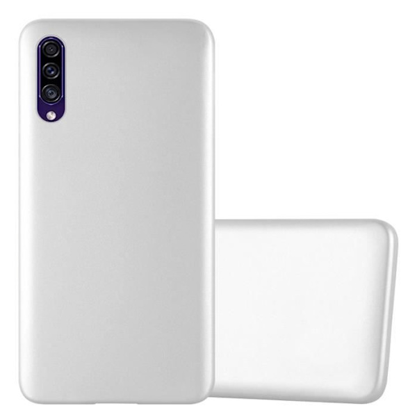 Fodral för Samsung Galaxy A50 4G / A50s / A30s Fodral i METALLISK SILVER Fodral Skydd Silikon TPU Matt Fodral