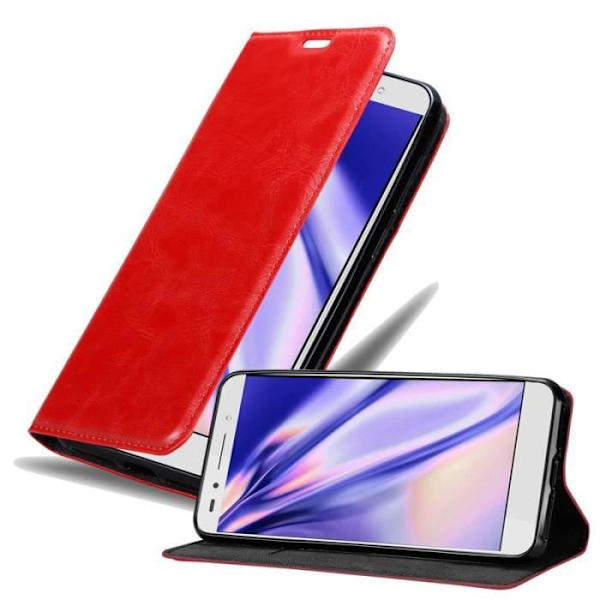 Cadorabo Fodral för Honor 7 i APPLE RÖTT