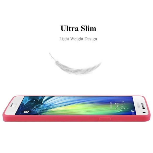 Cadorabo Fodral till Samsung Galaxy A7 2015 i CANDY RED