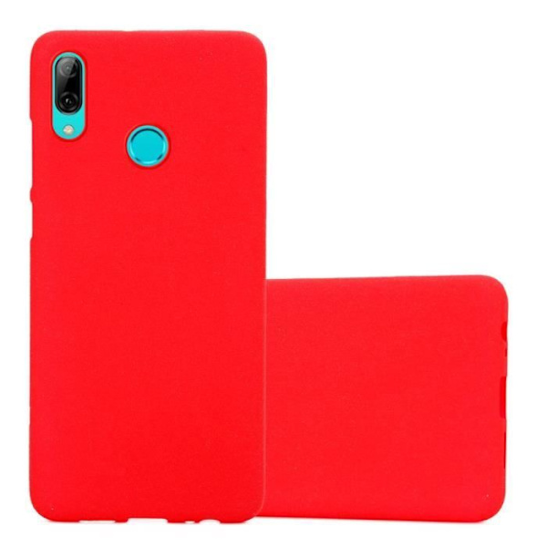 Fodral för Honor 10 LITE / Huawei P SMART 2019 Fodral i FROST RED Fodral Skydd Silikon TPU Fodral Frost Röd