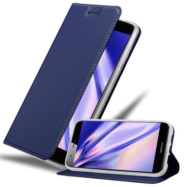 Cadorabo Fodral för Huawei G7 PLUS - G8 - GX8 i CLASSY MÖRKBLÅT