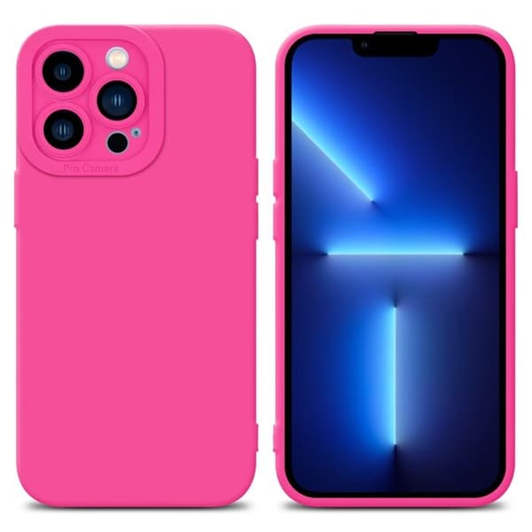 Skyddsfodral för iPhone 12 PRO MAX i FLUID HOTPINK Stötskyddande Ros
