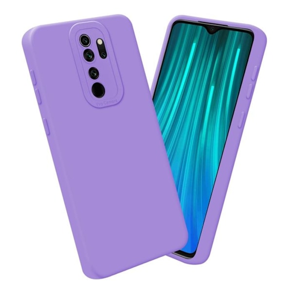 Coque för Xiaomi RedMi NOTE 8 PRO i FLUID LJUST VIOLETT Hölje Etui Case Cover i TPU-flexibel Skydd Lila