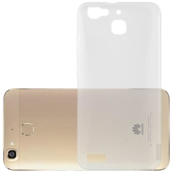 Cadorabo Fodral till Huawei G8 MINI - ENJOY 5 i FULLTRANSPARENT
