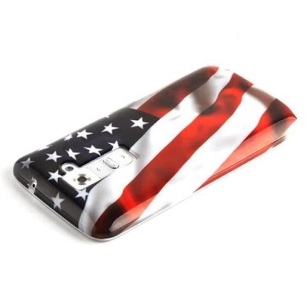 CADORABO Hard Shell Case - LG OPTIMUS G2 - USA FLAGGA - Exklusiv design - Stark och hållbar USA flagga