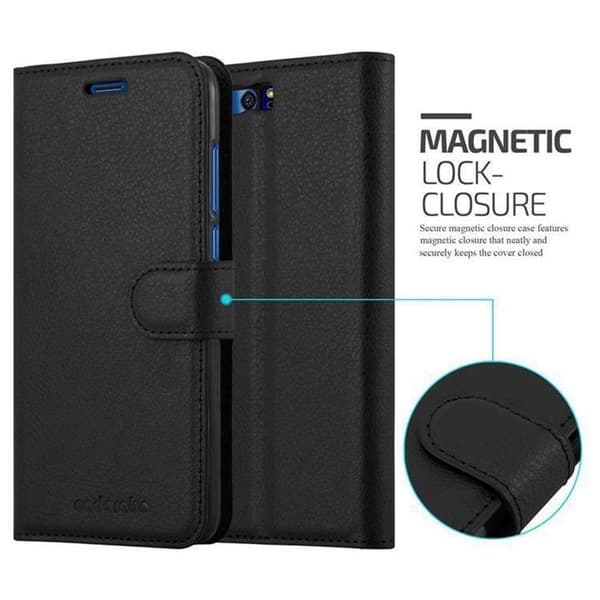 Fodral för Honor 9 i JET BLACK Svart