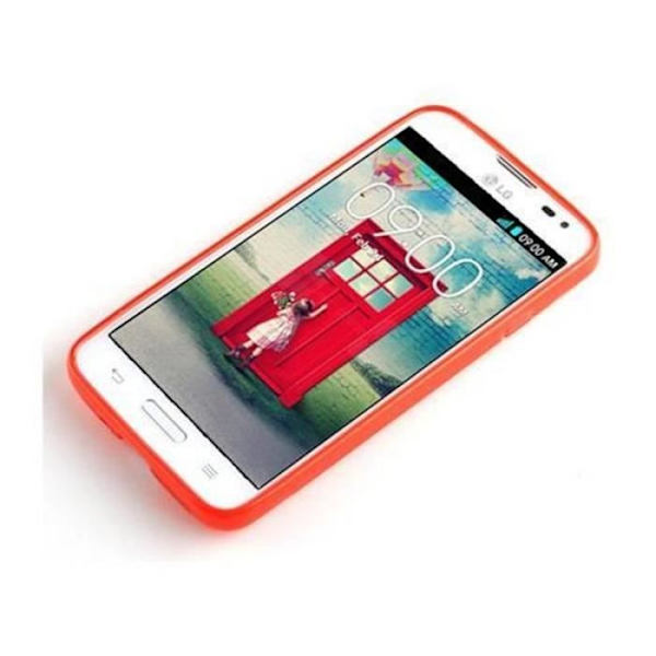 Fodral LG L70 i CHERRY RED från Cadorabo DESIGN