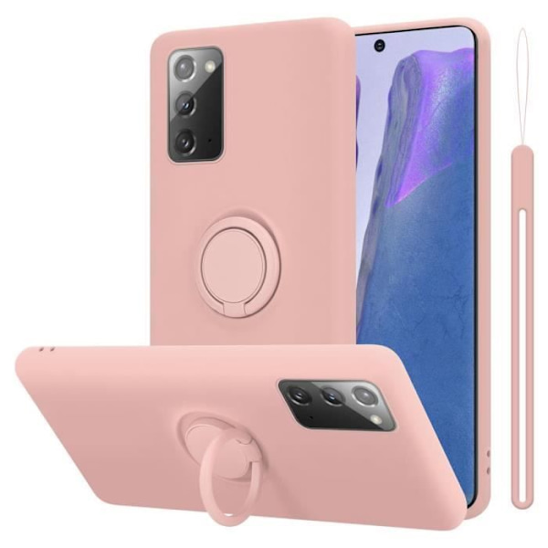 Coque - CADORABO - Samsung Galaxy NOTE 20 - Silikon TPU - Stötskydd - Tunt och lätt design Rosa