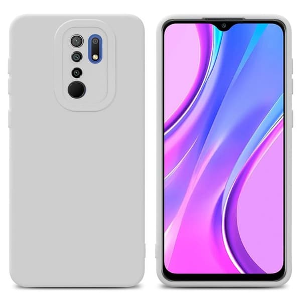 Skyddsfodral för Xiaomi RedMi 9 i FLUID VIT Stötsäker Vit
