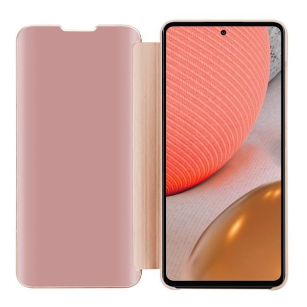 Coque - CADORABO - Galaxy A72 4G/5G - KUNZIT ROSA - Clear View - Skydd 360° Rosa