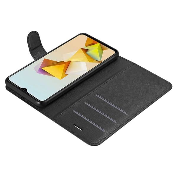 Etui för ZTE Blade A73 5G i JET BLACK Svart