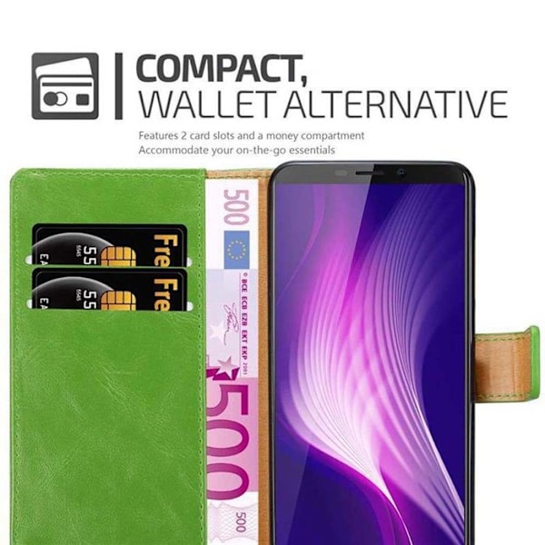 Coque för Cubot NOVA i GRÖN PRÈ Skydd som stödfunktion Grön
