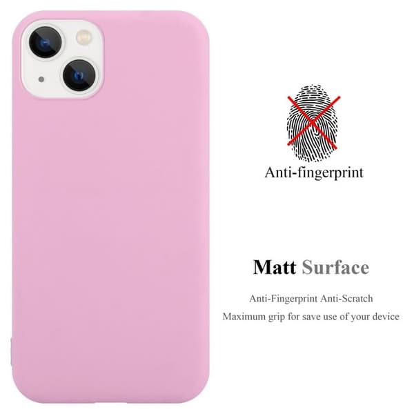 iPhone 14-fodral CANDY ROSE VIF Stötsäker Silikon Ros