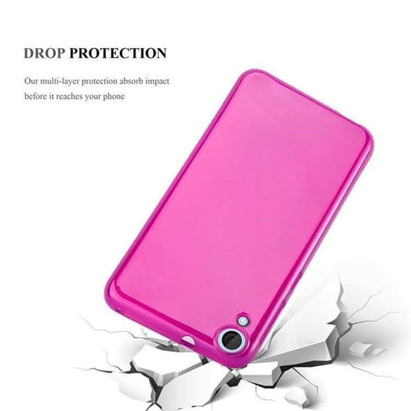 Skyddsskal för HTC Desire 820 ROSA Stötskydd Ros