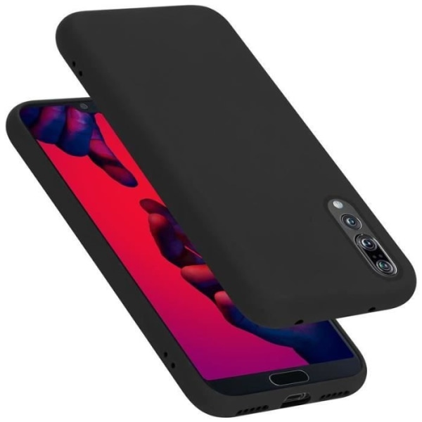 Cadorabo fodral för Huawei P20 Pro/P20 Plus - i svart - Flexibel TPU silikon