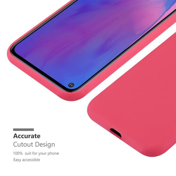 Skyddsfodral för Samsung Galaxy M51 US Version CANDY RÖD Stötskyddande Silikon Röd