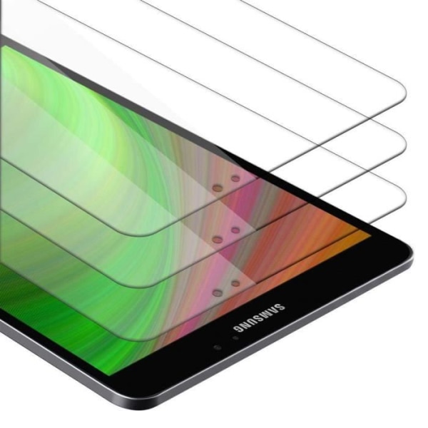 3x skyddsfilm för Samsung Galaxy Tab S3 (9,7 Zoll) gjord av MYCKET TRANSPARENT glas skärmskydd härdat Cadorabo