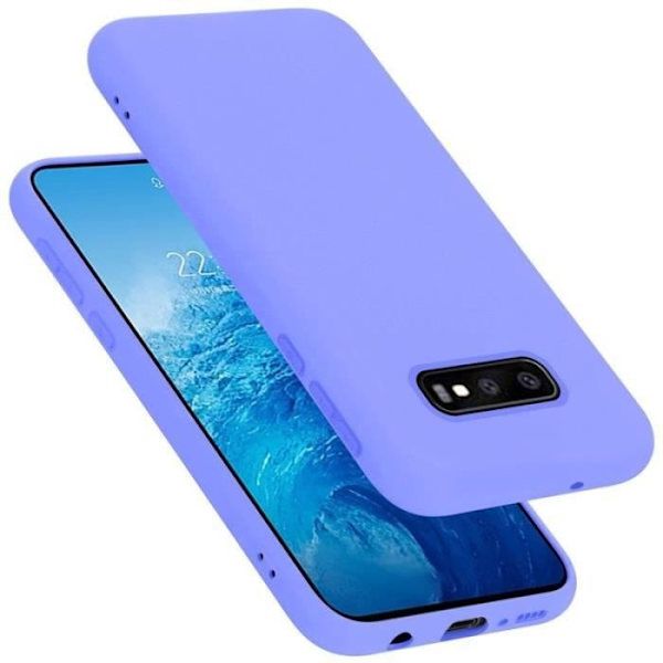 Cadorabo skal för Samsung Galaxy S10 E - i Lila - Flexibelt TPU-silikon
