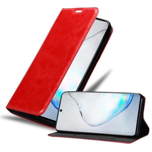 Cadorabo Fodral till Samsung Galaxy NOTE 10 i APPLE RÖD