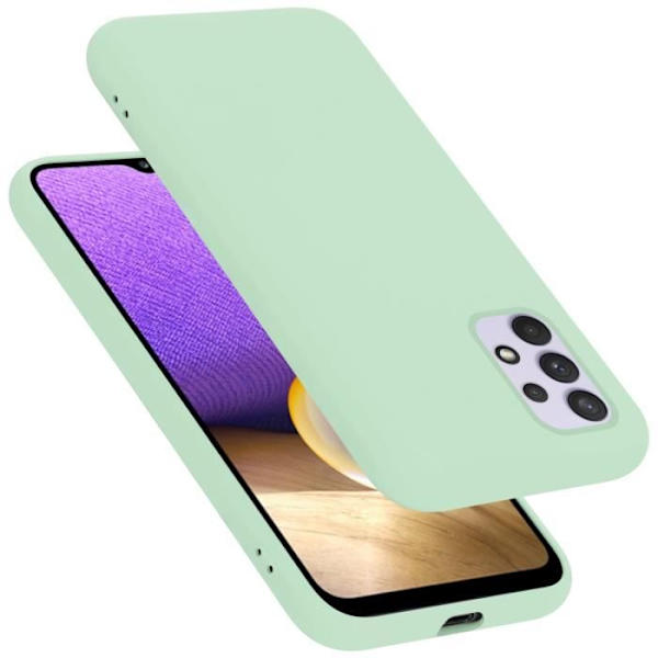 Coque för Samsung Galaxy A33 5G - CADORABO - LIQUID LIGHT GREEN - Silikon TPU - Mjuk skydd - Tunn design VÄTSKA LJUSGRÖN
