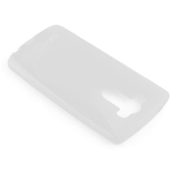 Skal för LG G3 i SEMI TRANSPARENT Vit