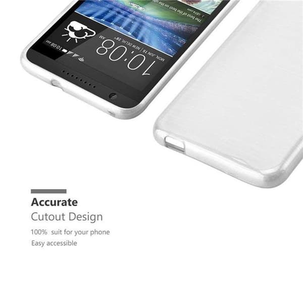 Skyddsfodral för HTC Desire 820 SILVER Stötskydd Grå