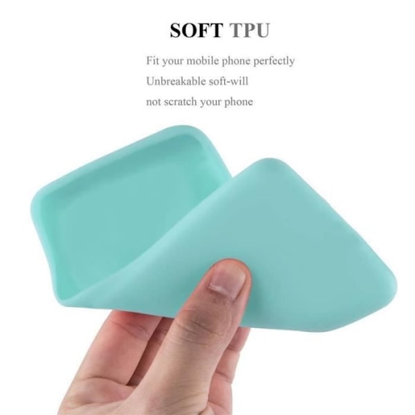 Coque - CADORABO - LG G7 ThinQ - Skydd i mjukt TPU - Stötsäker - Tunn design Blå