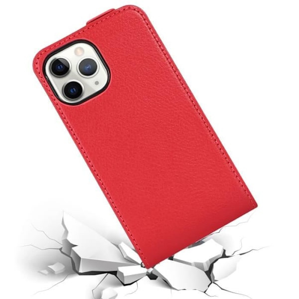 Coque - CADORABO - Apple iPhone 13 PRO - RÖD KIRSCH - Syntetläder - Flip-skydd RÖDA KÖRSBÄR