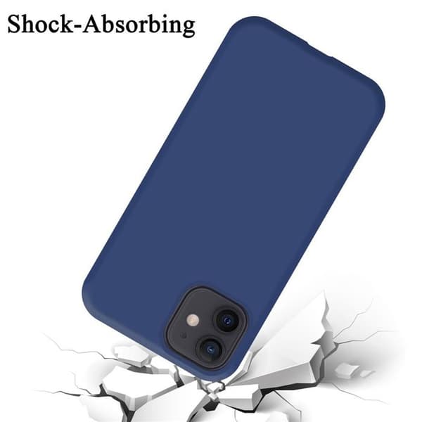 Skal för iPhone 12 MINI Stötskydd i LIQUID BLUE Blå