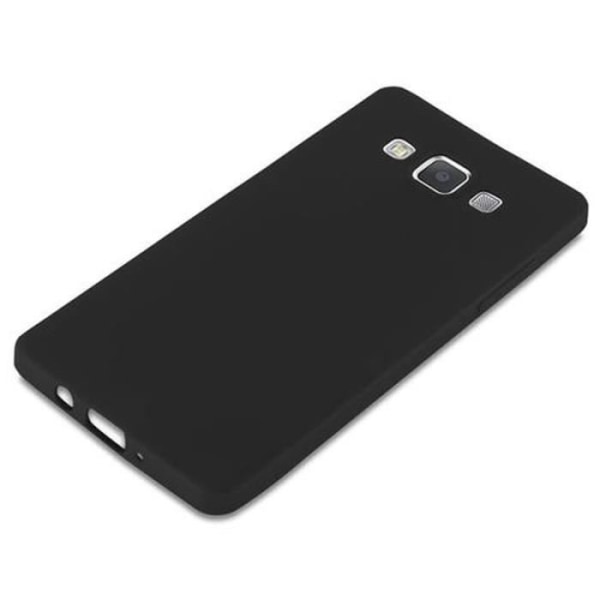 Samsung Galaxy A5 2015 (5) fodral i CANDY BLACK från Cadorabo (CANDY design) Ultratunt mjukt silikon TPU gelöverdrag med halkskydd