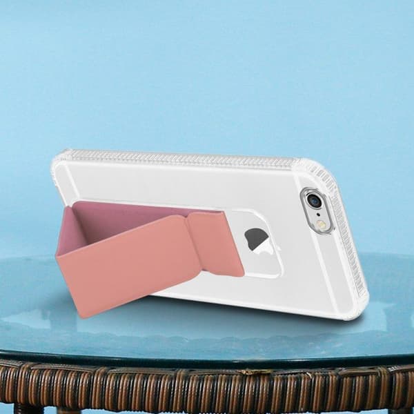iPhone 6 / 6S ROSA skal med stöd och ställfunktion Ros