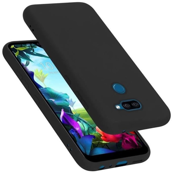 Coque - CADORABO - LG K40S - Silikong TPU - Optimal skydd - Tunt och lätt design Svart