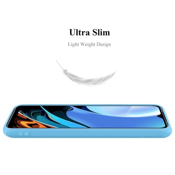 Skyddsfodral för Xiaomi RedMi 9T / POCO M3 CANDY BLÅ Stötsäker Silikon Blå