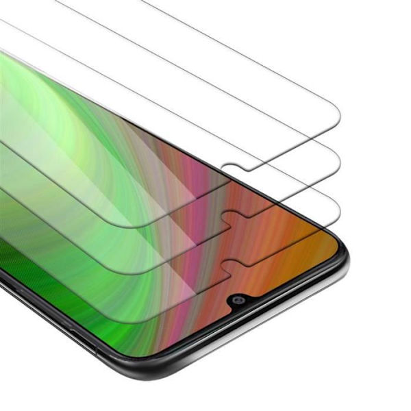 Cadorabo 3x Skyddsglas för Samsung Galaxy M31 i Härdat Glas Transparent