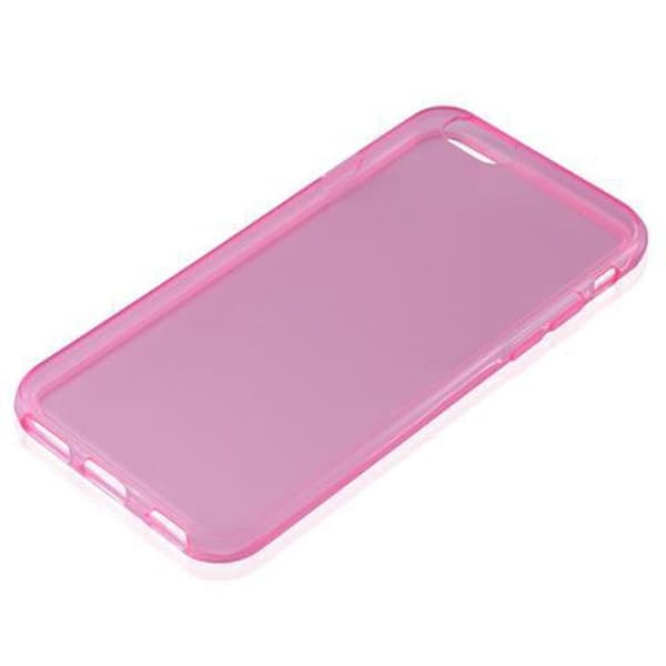 Transparent stötsäker silikonfodral för iPhone 6 / 6S Ros