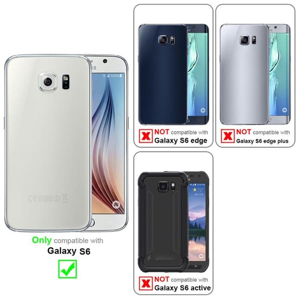 Etui för Samsung Galaxy S6 i SOCKERROSA Ros