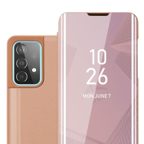 Coque - CADORABO - A52 (4G/5G) / A52s - KUNZIT ROSE - Clear View - Skydd 360° Rosa