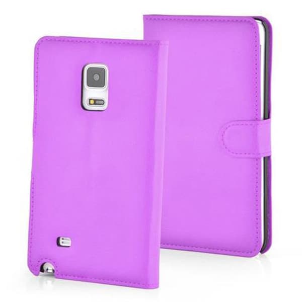 Etui för Samsung Galaxy NOTE EDGE i ORKIDÉER VIOLETT Violett