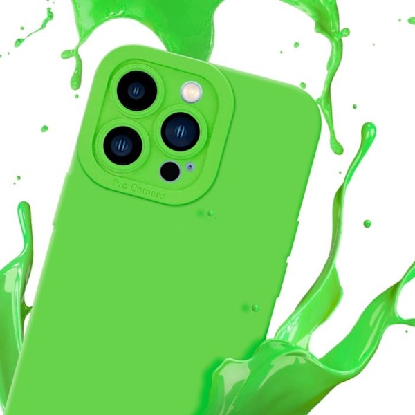 Coque för Apple iPhone 12 PRO MAX i FLUID GRÖN Hölster Etui Case Cover i silikon TPU flexibel skydd Grön