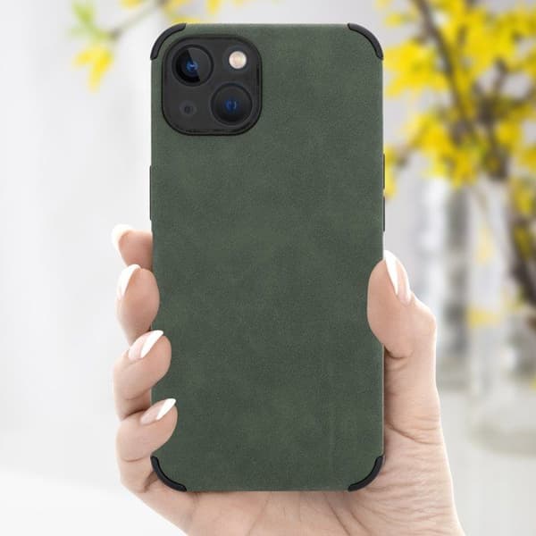 iPhone 13 Skal Grön Smaragd Skydd Grön